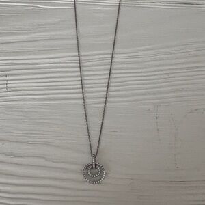 Elegant .925 Silver Pendant Necklace